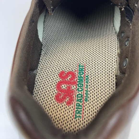 SAS  Men's TIME OUT Tripad Comfort  Brown Leather Lace Up Shoes Size 11M - Picture 4 of 11